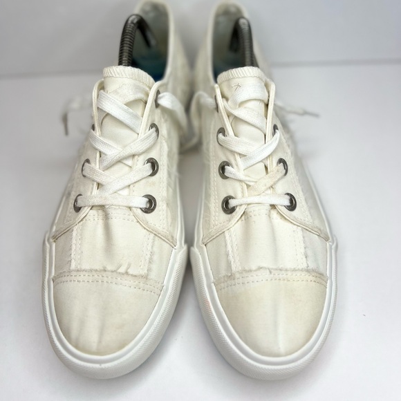 BLOWFISH Malibu Maxine FE Slip On Sneakers White Color Washed Recycled Canvas 10 - Picture 3 of 16